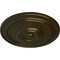 Ekena Millwork Classic Ceiling Medallion (For Canopies up to 5 1/2"), Hand-Painted Green Gold, 21 7/8"OD x 2 3/8"P CM22CLGGS - alternate 3